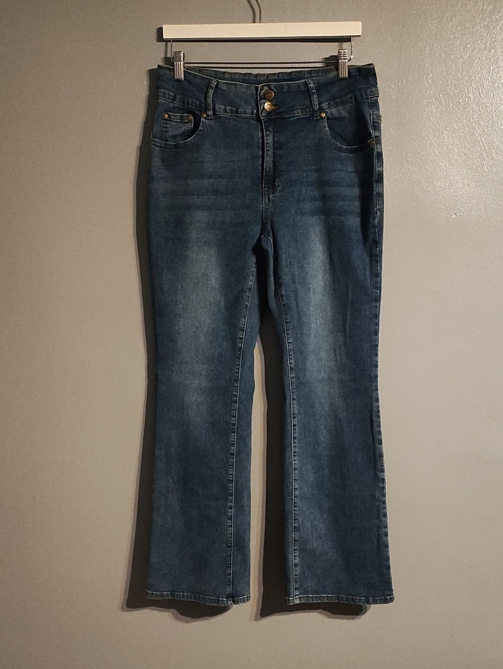 Nv Felix Women's Mid Wash Blue Bootcut Jeans